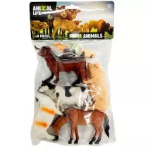 Figurki zwierzta na farmie 9szt