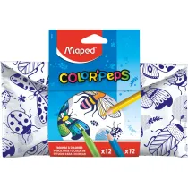 Maped Pi�rnik Colorpeps do pokolorowoania + akcesoria