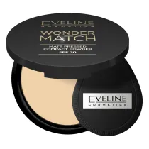 Eveline Cosmetics Wonder Match matowy puder prasowany SPF30 02 8 g