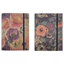 Ziemia Obiecana Teczka A4 skrzydowa z gumk Passion Flowers mix