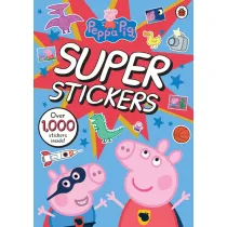 Super Stickers Activity Book. Peppa Pig wer. angielska