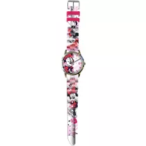 Zegarek analogowy w metalowym opakowaniu Myszka Minnie WD21203 Kids Euroswan