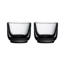 Fellow Zestaw szklanek Pirch Espresso Szary 2 x 100 ml