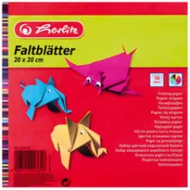 Herlitz Papier kolorowy 20x20 cm, 100 arkuszy