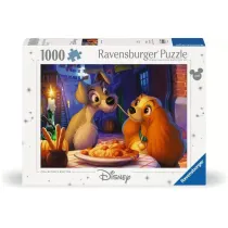Puzzle 1000 el. Disney Classics Zakochany kundel Ravensburger