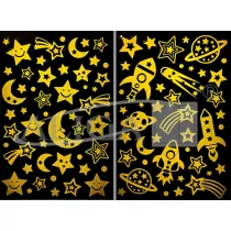 Aliga Naklejki mix wzor�w 14x21 cm NK-1502