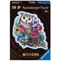 Puzzle drewniane 150 el. Sowa Ravensburger