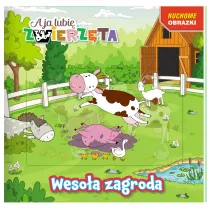 A ja lubi zwierzta. Ruchome obrazki. Wesoa zagroda