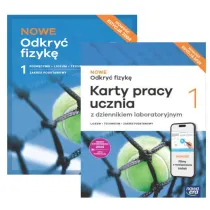 Pakiet NOWE Odkry� fizyk� 1. Podr�cznik i Karty pracy ucznia SMART. Liceum i technikum. Zakres podstawowy. Edycja 2024