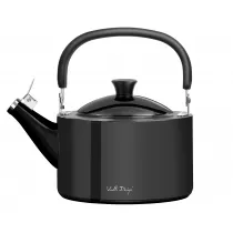 Vialli Design Czajnik z gwizdkiem Diamante grafitowy polerowany 28180 1.5 l