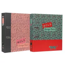 Bee-bee Segregator A4 z dwigni B'Log Wild 8 cm, 2 ringi