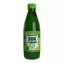 Naura Ekologiczny sok z limonki 100% NFC 250 ml TAK