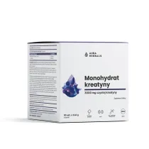 Aura Herbals Creatine Monohydrate - Kreatyna monohydrat Suplement diety (uszkodzone opakowanie) 30 sasz.