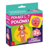 Puzzle Po��cz po��wki. Cia�o cz�owieka Kangur