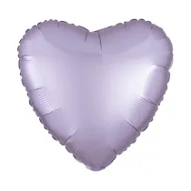 Balon foliowy Serce Satin Luxe Pastel Lilac