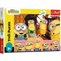 Puzzle 200 el. Minionki w akcji Trefl