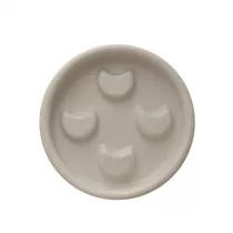 Mohani Mydelniczka ceramiczna Lunula szara matowa