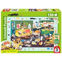 Puzzle 150 el. PQ Wsz�dzie koty Schmidt