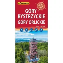 Mapa - G�ry Bystrzyckie, G�ry Orlickie 1:35 000