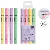 Interdruk Zakrelacze pastelowe Academy 4 kolory
