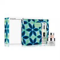 Clinique Zestaw Even Tone Experts Even Better Clinical Radical Dark Spot Corrector + Interrupter silny koncentrat kotygujcy i redukujcy przebarwienia + All About Eyes Reduces Circles, Puffs krem pod oczy o elowej formule + Even Bett 30 ml + 15 ml + 5 ml