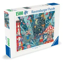 Puzzle 1500 el. Fantastyczne weso�e miasteczko Ravensburger