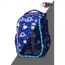 Coolpack Unicorns-Led wieccy Plecak Szkolny CoolPack Strike S Led Unicorns