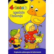 4-latek zgaduje i koloruje