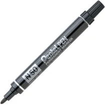 Pentel Marker gruby wodoodporny czarny (N50)