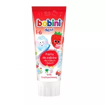 Bobini Dent pasta do zbw dla dzieci powyej 1-go roku ycia Lody truskawkowe 75 ml