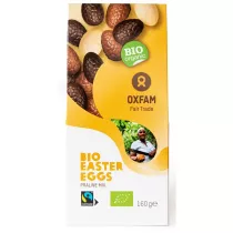 Oxfam Fair Trade Praliny czekoladowe - jajka wielkanocne mix 160 g Bio