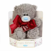 Mi� Happy Birthday z kokard� 18cm Carte Blanche