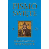 Pismo wite Starego i Nowego Testamentu niebieski