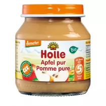 Holle Deserek Przetarte jabko po 5. miesicu 125 g Bio