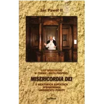 List apostolski Misericordia Dei