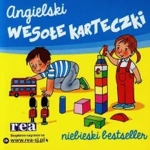 Angielski - weso�e karteczki. Niebieski bestseller *