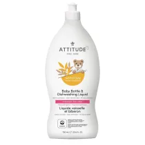 Attitude Sensitive Skin Baby, Naturalny pyn do mycia butelek i naczy dla niemowlt 700 ml
