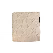 LullaLove Kocyk z weny merino - be, kolekcja premium