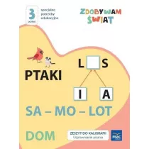 Zdobywam �wiat. Zeszyt do kaligrafii. Usprawnianie pisania. Poziom 3