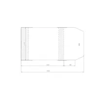 Sztapel Okadka regulowana 24 x 39.5 cm 50 szt.