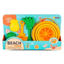 Sk�adane wiaderko do piasku + �opatka i foremki