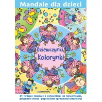 Mandale dla dzieci. Dziewczynki Kolorynki