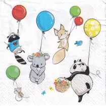 Paw Serwertki Przyj�cie zwierz�tek 33 x 33 cm