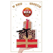 AbCard Kartka okoliczno�ciowa Urodziny (wymienne cyfry)