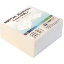 Wektor Kostka klejona bia�a 85x85mm 3,5cm
