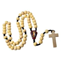 R�aniec drewniany be�owy - Jezu ufam Tobie