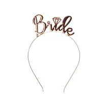 Metalowa tiara Bride rowe zoto