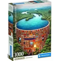 Puzzle 1000 el. Bibliodame Clementoni