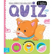 Zabawa naklejkami i test wiedzy malucha. Quiz 2-latka z wiewirk