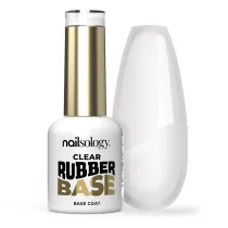 Nailsology Clear Rubber Base baza kauczukowa